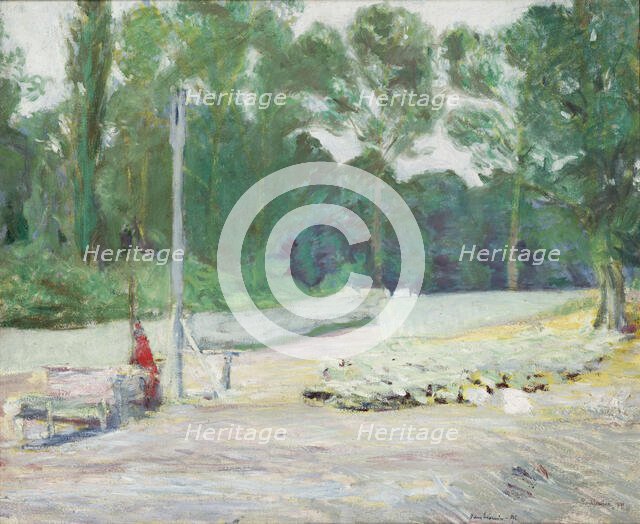 Landscape from the Vicinity of Kazimierz Lubelski, 1891. Creator: Jozef Pankiewicz.