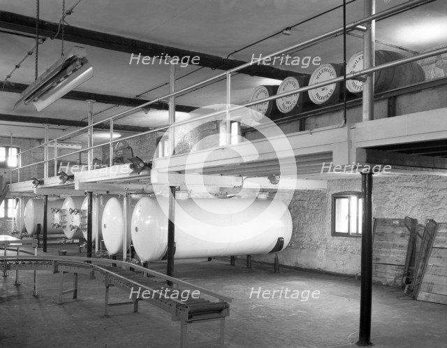 Whisky blending at Wiley & Co, Sheffield, South Yorkshire, 1960.  Artist: Michael Walters