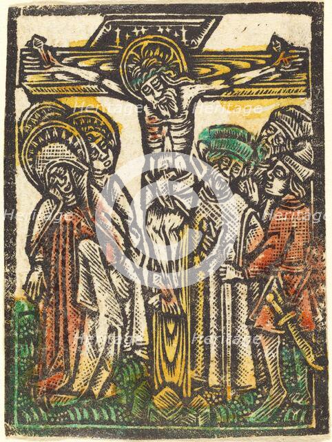 The Crucifixion, 1460/1480. Creator: Workshop of the Master of the Aachen Madonna.