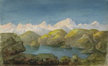 View of the Alps, c.1888-c.1901. Creator: Anna Catharina Maria van Eeghen.