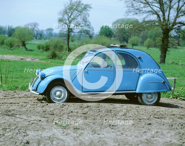 1959 Citroen 2CV C1. Artist: Unknown.