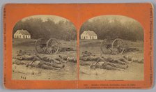 552. Dunker Church, Antietam, September 17, 1862, 1862. Creator: Alexander Gardner.