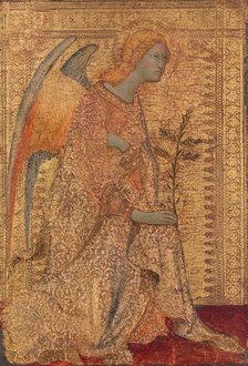 The Angel of the Annunciation, c. 1330. Creator: Simone Martini.