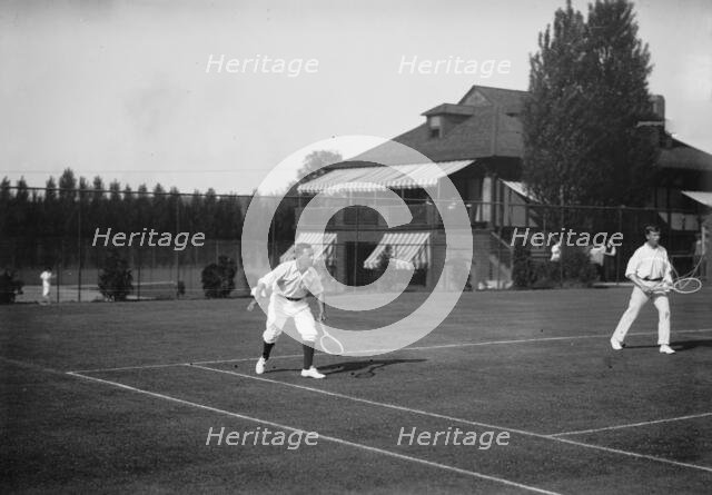Rice [and] Doust [tennis], 1913. Creator: Bain News Service.