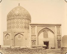 [Mosque of Nasser-eddin Shah, Teheran, Iran], 1840s-60s. Creator: Luigi Pesce.