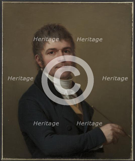 Self-Portrait, c. 1790s. Creator: Lié Louis Périn (French, 1753-1817).
