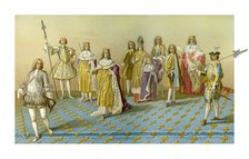 The Grand Dignitaries Of The Coronation, (1885).Artist: Charpentier