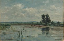 Lake near Loosdrecht, 1887. Creator: Willem Roelofs.