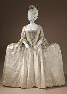 Woman’s robe à la française, England, c.1765. Creator: Unknown.