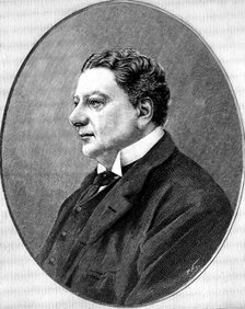 The late Mr. Corney Grain, 1895. Creator: P Naumann.