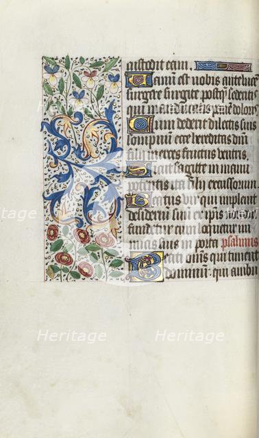 Book of Hours (Use of Rouen): fol. 68v, c. 1470. Creator: Master of the Geneva Latini (French, active Rouen, 1460-80).