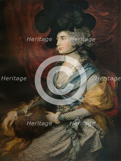 'Mrs Siddons', 1785. Artist: Thomas Gainsborough.