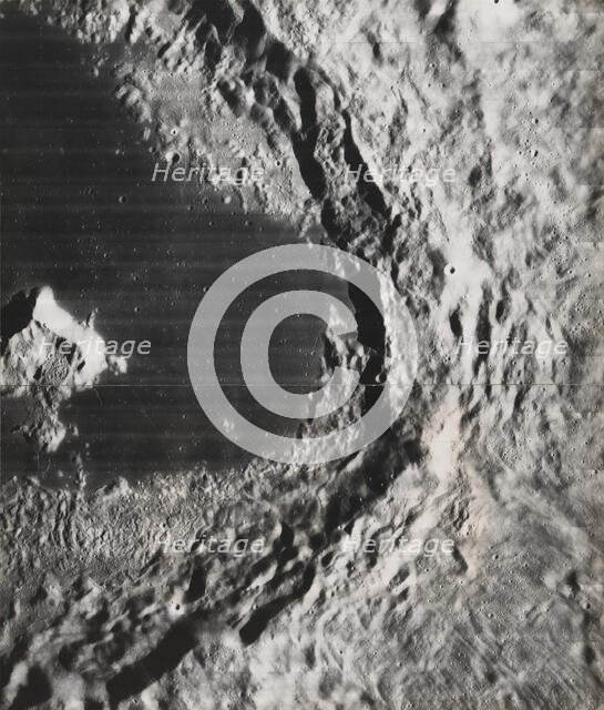 Far Side of the Moon at Apolune, 1967. Creator: NASA.