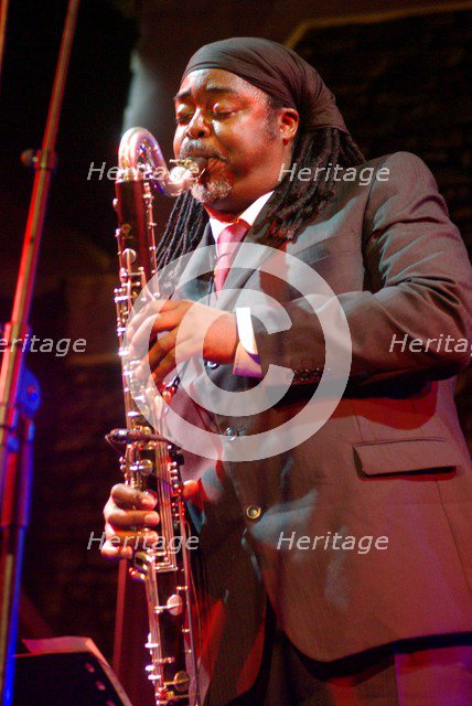 Courtney Pine, Brecon Jazz Festival, Powys, Wales, 2009. Artist: Brian O'Connor