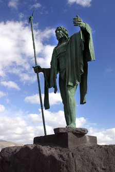 Guanche Statue, Candelaria, Tenerife, 2007.