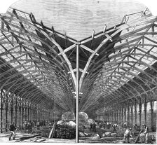 Progress of the International Exhibition: the Machinery Department, 1861. Creator: Unknown.
