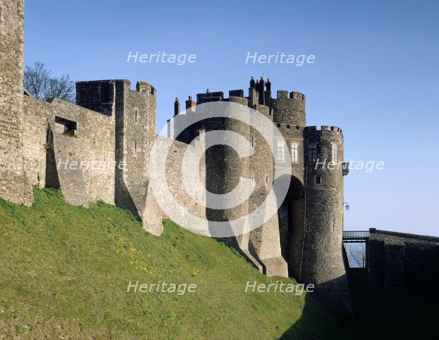 The 13th century Constable's Gate at Dover Castle, Kent, 1997. Artist: J Richards