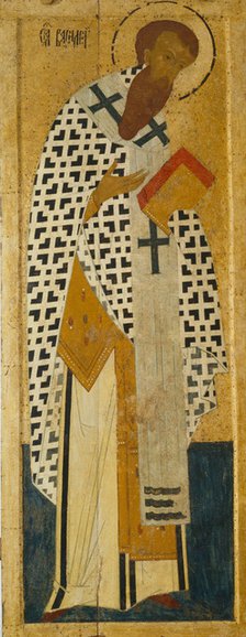 Saint Basil The Great (From the Deesis Range). Artist: Dionysius (ca. 1450-before 1508)