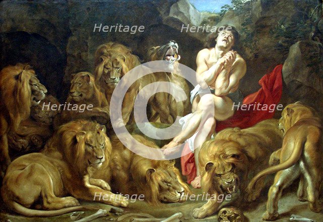 'Daniel in the Lion's Den', c1615. Artist: Peter Paul Rubens