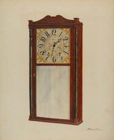 Mantle Clock, c. 1938. Creator: Richard Taylor.