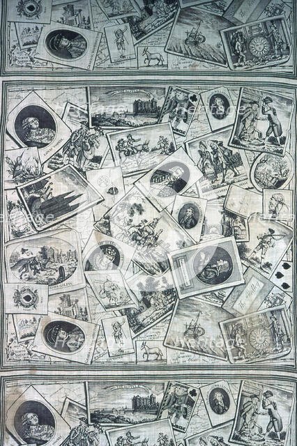 The Medley (Handkerchief), England, 1792/95. Creator: William Gilpin.