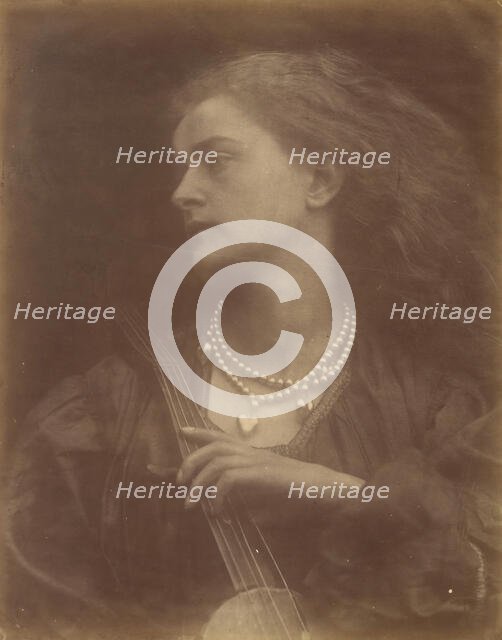 And Enid Sang, September 1874 . Creator: Julia Margaret Cameron.
