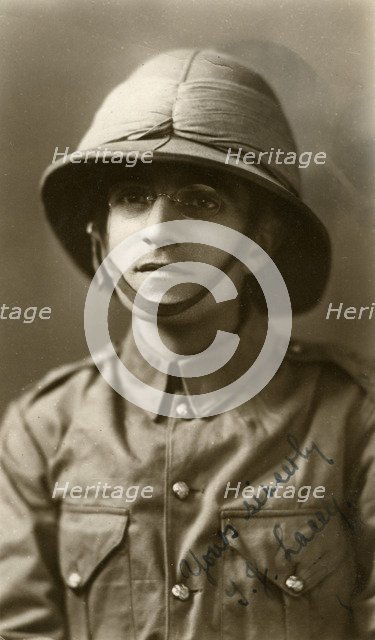 Private Lacey, 5th East Surrey regiment, Chakrata, India, 1917. Artist: Unknown