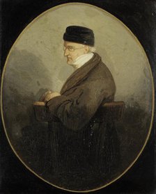 David Pierre Giottino Humbert de Superville (1770-1849), Painter and Writer, c.1840-c.1849. Creator: Jacobus Ludovicus Cornet.