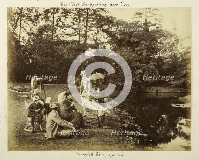 The Priory, Wherwell, Hampshire, c1880s. Artist: Unknown.