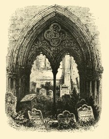 'Great Portal, Crowland Abbey', 1890.     Creator: Unknown.