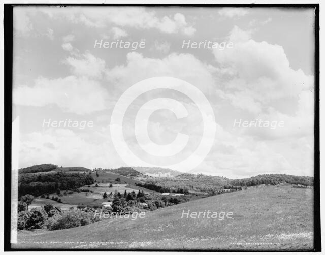 South from East Wallingford, Green Mountains, between 1900 and 1906. Creator: Unknown.