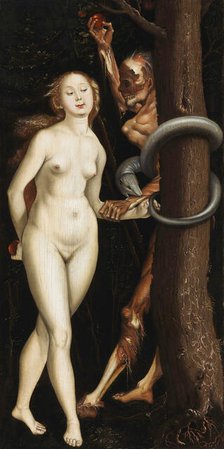 Eve, the Serpent and Death , ca 1510-1515. Creator: Baldung (Baldung Grien), Hans (1484-1545).