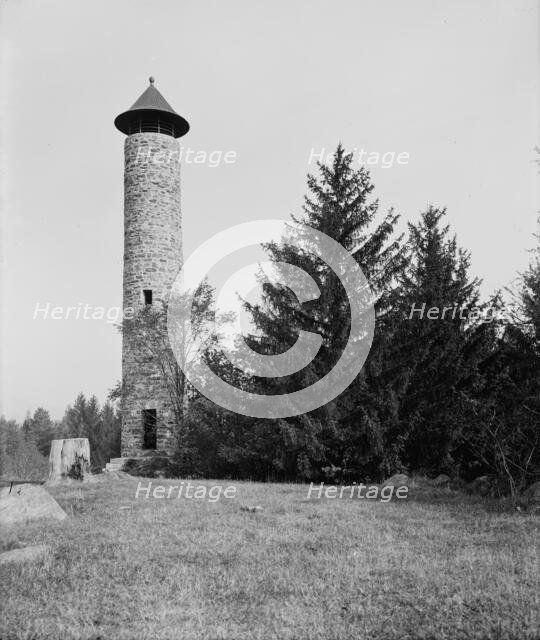 Bartlett Tower, Dartmouth College, Hanover, N.H., ca 1900. Creator: Unknown.