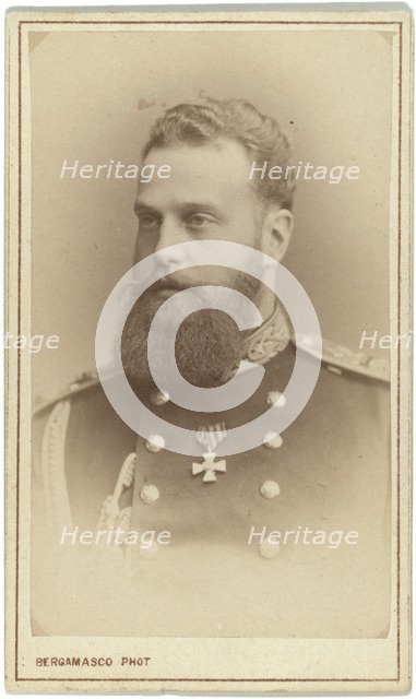 Portrait of Grand Duke Alexei Alexandrovich of Russia (1850-1908), 1880s.