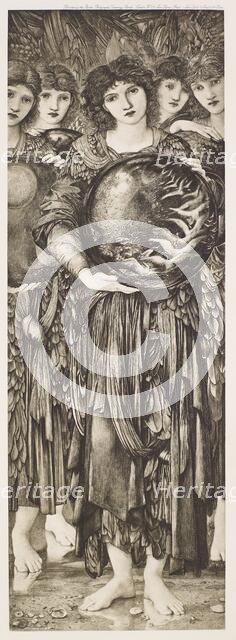 Dalziels' Bible Gallery - The Days of Creation - The Fifth Day, c1860s, (1900). Creator: Unknown.