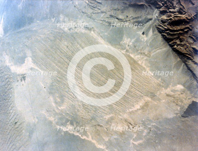 Earth from space - Dasht-E-Lut, Iran, second Space Shuttle flight, 1981. Creator: NASA.