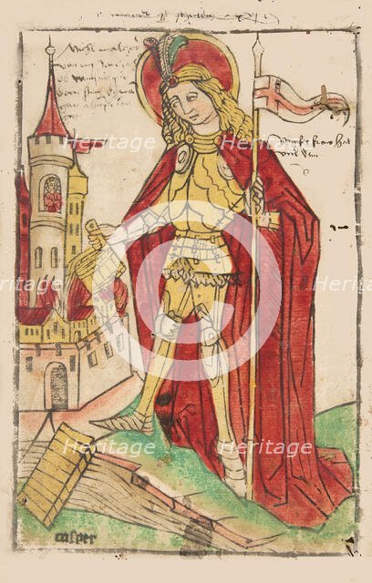 Saint Florian, ca. 1460. Creator: Casper.