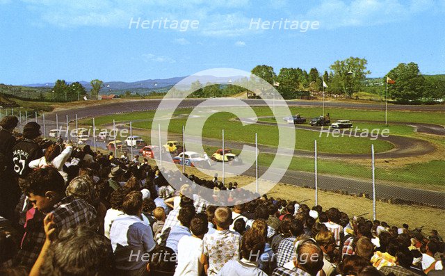 Thunder Road International Speedbowl, Barre, Vermont, USA, 1962. Artist: Unknown
