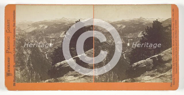 Unknown View, Yosemite, 1861/76. Creator: Carleton Emmons Watkins.