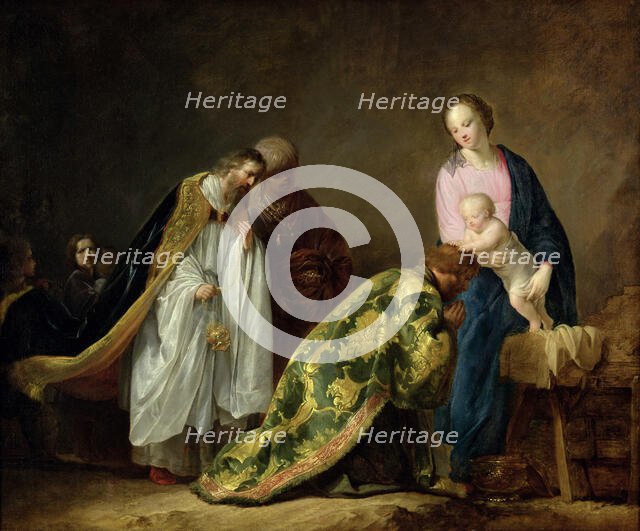 The Adoration of the Magi, 1638. Creator: Grebber, Pieter Fransz de (c. 1600-1652/3).