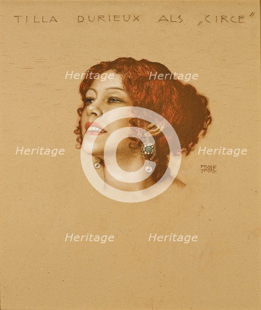 Tilla Durieux as Circe, 1910s.