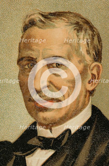 Portrait of Juan Antonio Zaratiegui Celigüeta (1804-1873), Spanish military officer, 1890. Creator: Unknown.