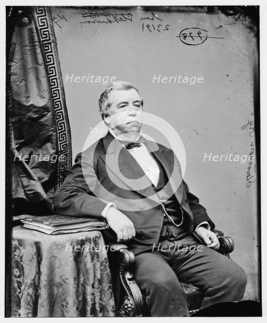 John White Stevenson of Kentucky, between 1860 and 1875. Creator: Unknown.