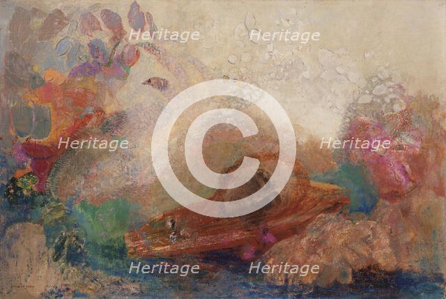 The Death of Orpheus, c1908-1910. Creator: Redon, Odilon (1840-1916).