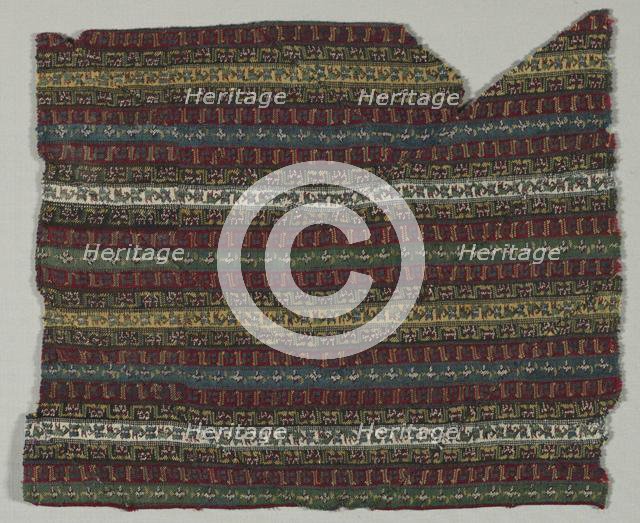 Fragment of a Shawl, 19th century. Creator: Unknown.