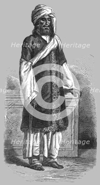 'Old Peasant of Kumaon; Black Bear Shooting in the Himalayas', 1875. Creator: Unknown.