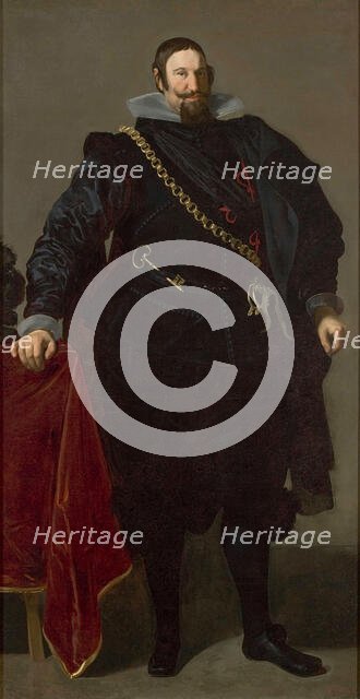 Portrait of Gaspar de Guzmán y Pimentel, Count-Duke of Olivares, 1624. Creator: Velàzquez, Diego (1599-1660).