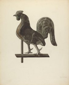 Weather Vane Finial, c. 1938. Creator: Philip Johnson.