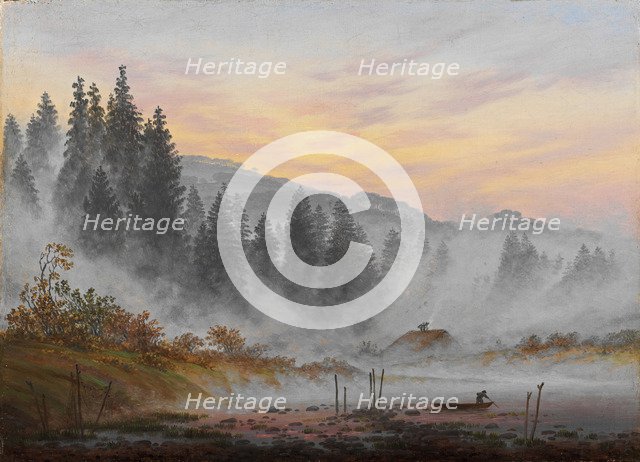 The times of day: The morning, 1821-1822. Artist: Friedrich, Caspar David (1774-1840)