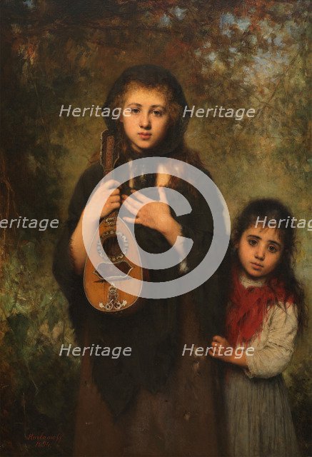 La Cigale, 1894. Artist: Harlamov, Alexei Alexeyevich (1840-1922)